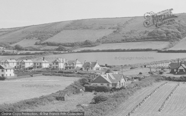 Photo of Croyde, The Village c.1955