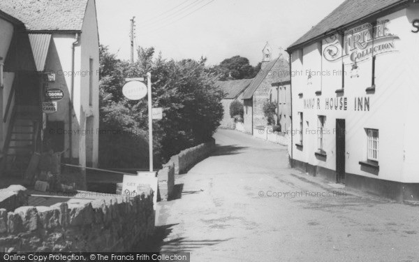 Photo of Croyde, The Village c.1960