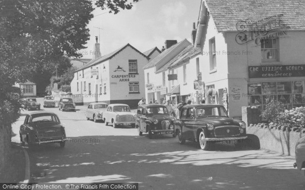 Photo of Croyde, The Village c.1960