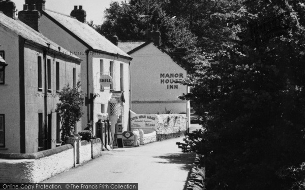 Photo of Croyde, The Village Garage c.1960