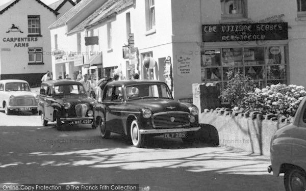 Photo of Croyde, The Village Stores c.1960