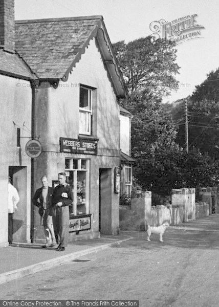 Photo of Croyde, Webbers Stores c.1950