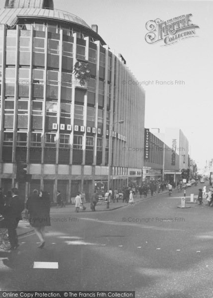 Photo of Croydon, Barclays Bank, North End c.1970