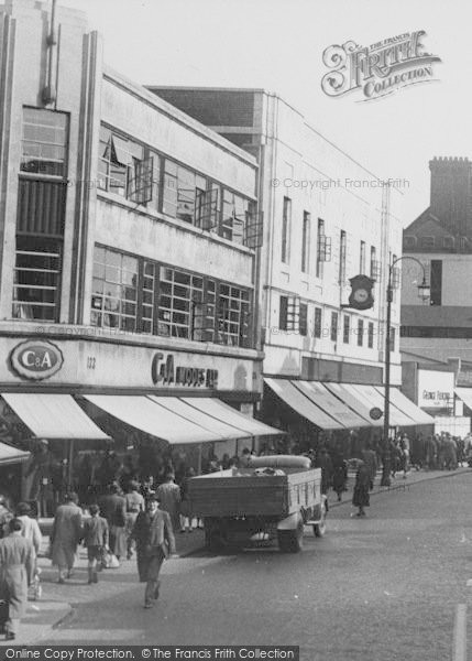 Photo of Croydon, C&A Modes Ltd, North End c.1955