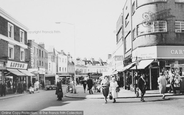 Photo of Croydon, Church Street c.1965