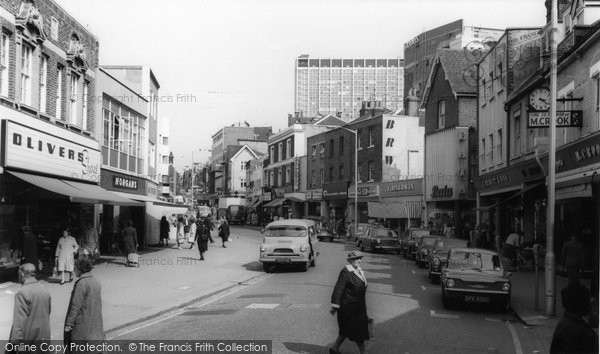 Photo of Croydon, Church Street c.1965