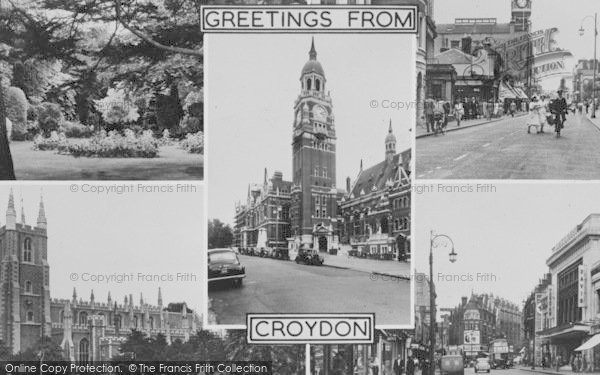 Photo of Croydon, Composite c.1955