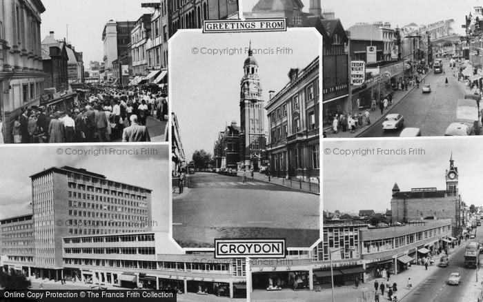 Photo of Croydon, Composite c.1960