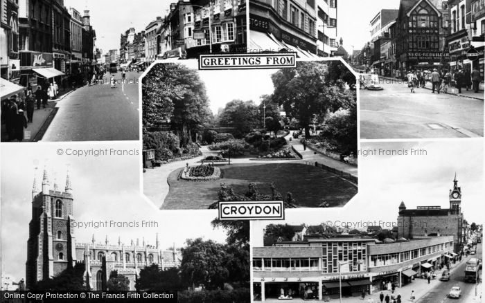 Photo of Croydon, Composite c.1960