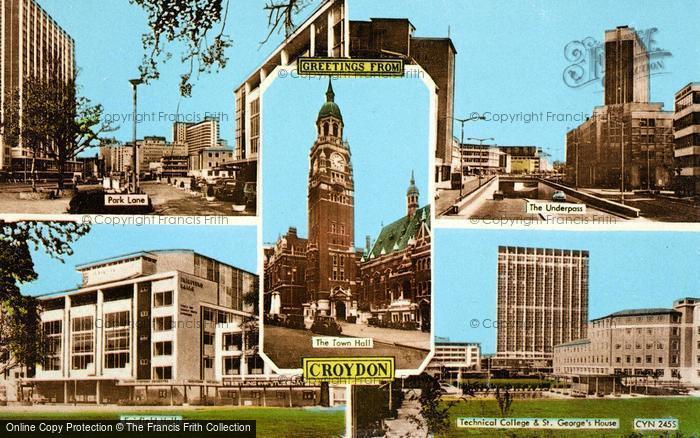 Photo of Croydon, Composite c.1965