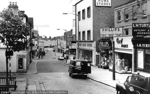 Photo of Croydon, Crown Hill c.1965