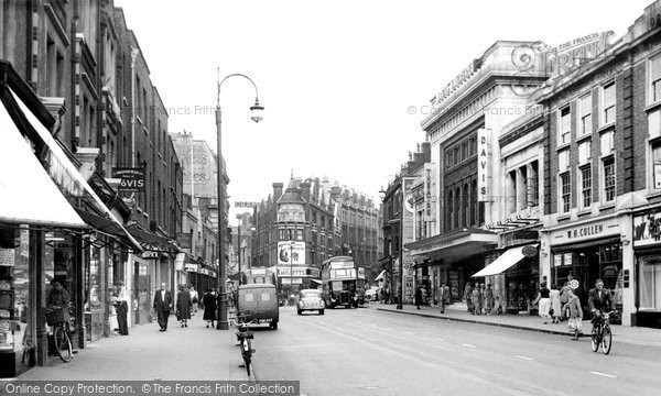 Photo of Croydon, Davis Theatre, High Street c1955