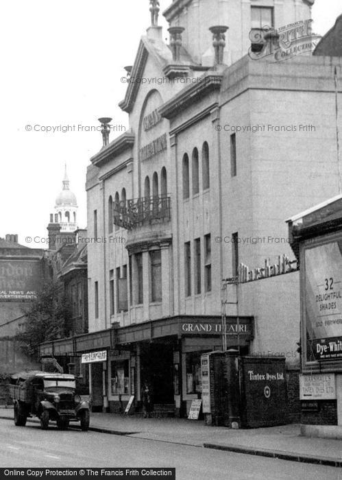 Photo of Croydon, Grand Theatre, High Street c.1955