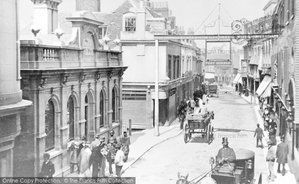 Photo of Croydon, High Street 1880