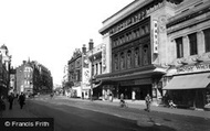 High Street And Davis Theatre c.1955, Croydon