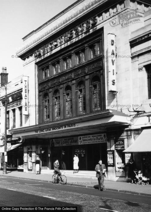 Photo of Croydon, High Street And Davis Theatre c.1955