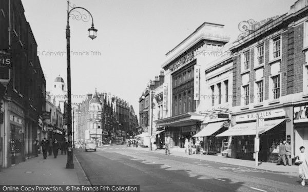 Photo of Croydon, High Street And Davis Theatre c.1955