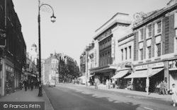 High Street And Davis Theatre c.1955, Croydon