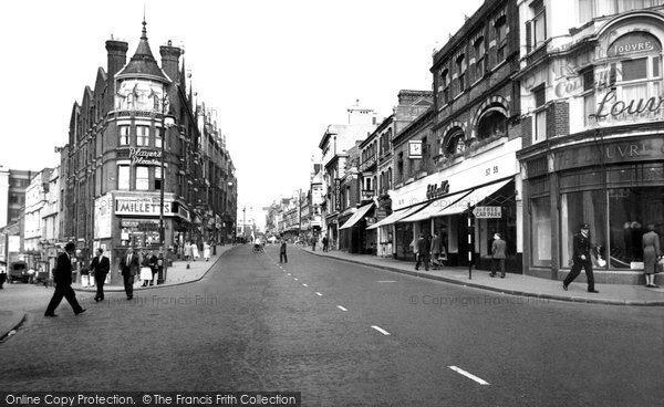 Photo of Croydon, High Street c.1955