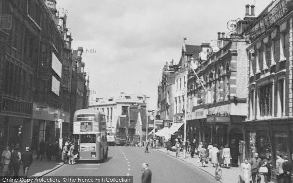Photo of Croydon, High Street c.1955