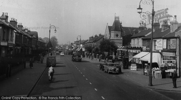 Photo of Croydon, High Street c.1955