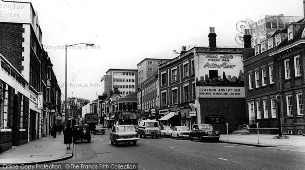Photo of Croydon, High Street c.1965