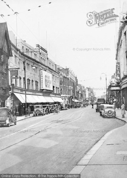 Photo of Croydon, Kennards, North End c.1930