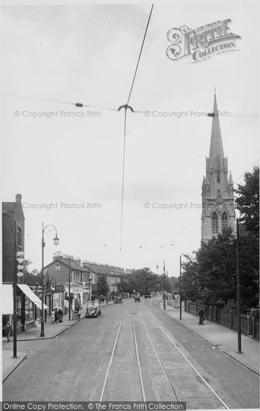 Photo of Croydon, London Road c.1950
