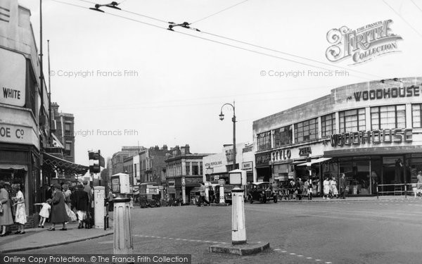 Photo of Croydon, North End c1955