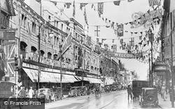 North End, Decorated To Mark The Incorporation Jubilee 1933, Croydon