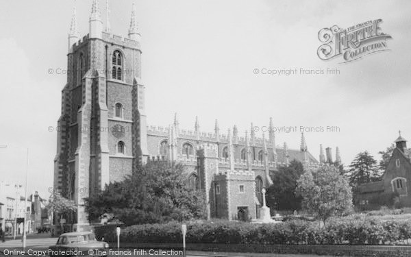 Photo of Croydon, Parish Church c.1960