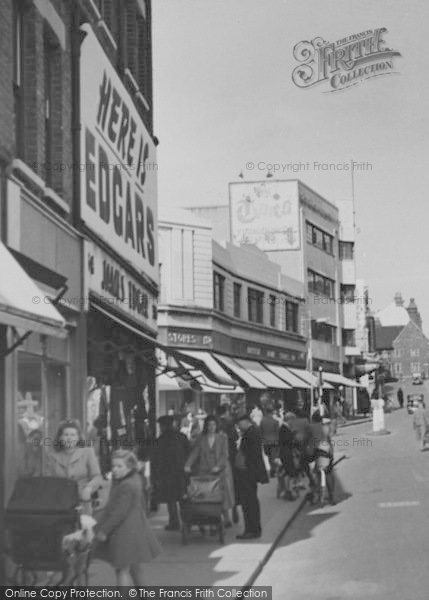Photo of Croydon, Shopping On Church Street c.1950