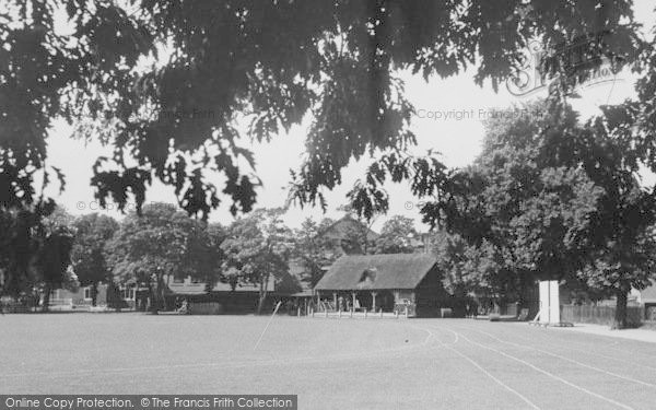 Photo of Croydon, Sports Field, Whitgift Middle School c.1955