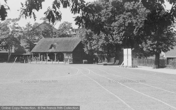 Photo of Croydon, Sports Pavilion, Whitgift Middle School c.1955