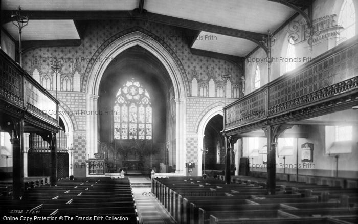 Photo of Croydon, St James' Church Interior 1890