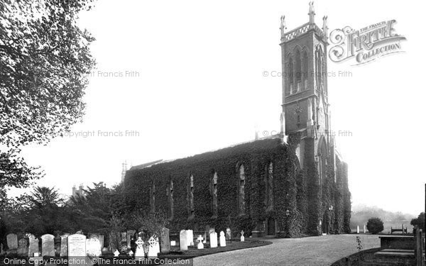 Photo of Croydon, St James's Church 1890