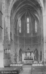 St Michael's Church Interior 1900, Croydon