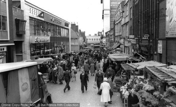 Photo of Croydon, Surrey Street c.1965