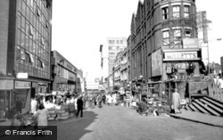 Surrey Street, Famous Street Market c.1965, Croydon