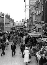 Surrey Street Market c.1965, Croydon
