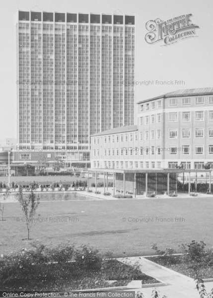 Photo of Croydon, Technical College And St George's House c.1965