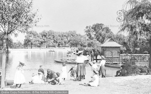 Photo of Croydon, The Boat House, Wandle Park 1901