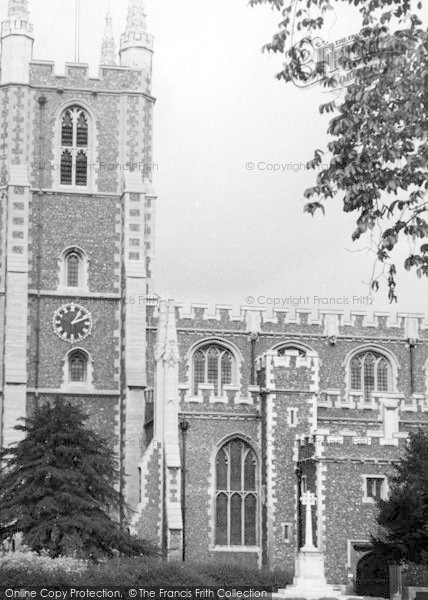 Photo of Croydon, The Parish Church c.1960