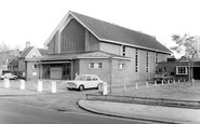 Croydon, the Parish Church Hall c1970