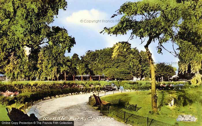 Photo of Croydon, Wandle Park c.1955
