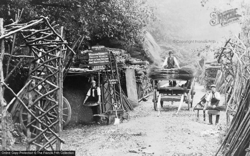 Croydon, William Bennett, Broom Maker c1890