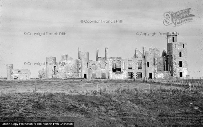 Photo of Cruden Bay, Slain Castle c.1930