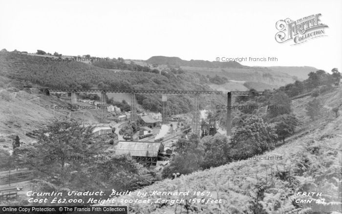 Photo of Crumlin, Viaduct c.1955