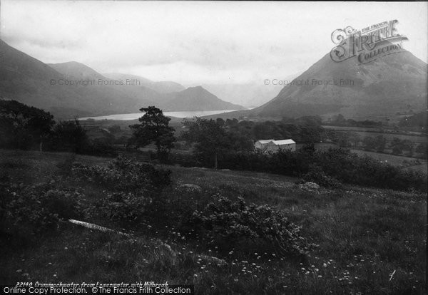 Photo of Crummock Water, From Loweswater With Millbreak 1889