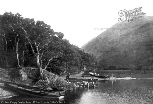 Photo of Crummock Water, The Boat Station 1889